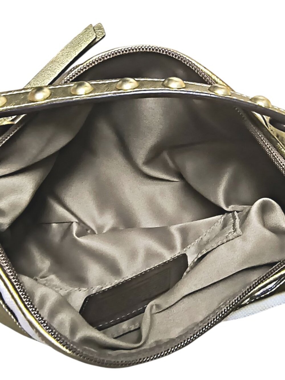 Coach Zebra Print Demi Bag - Picture 4 of 9